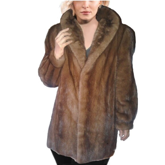 Mink Fur Coat - Picture 7 of 14